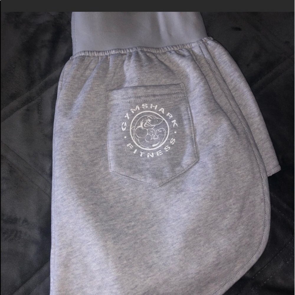 Gymshark legacy light grey shorts